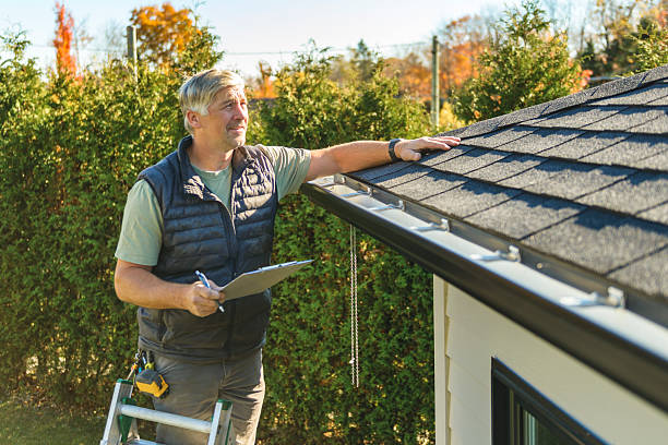 Professional Roofing technician working in Barnstead, NH